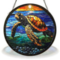 Sea turtle sunset suncatcher - view 7