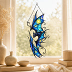 Starry Night Dragon Holographic Acrylic Suncatcher