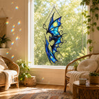 Starry Night Dragon Holographic Acrylic Suncatcher