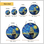 Size chart 6 in 7.8 in 9.8 in 11.8 in suncatcher