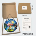Pixiwoo gift box packaging for the stained glass suncatcher