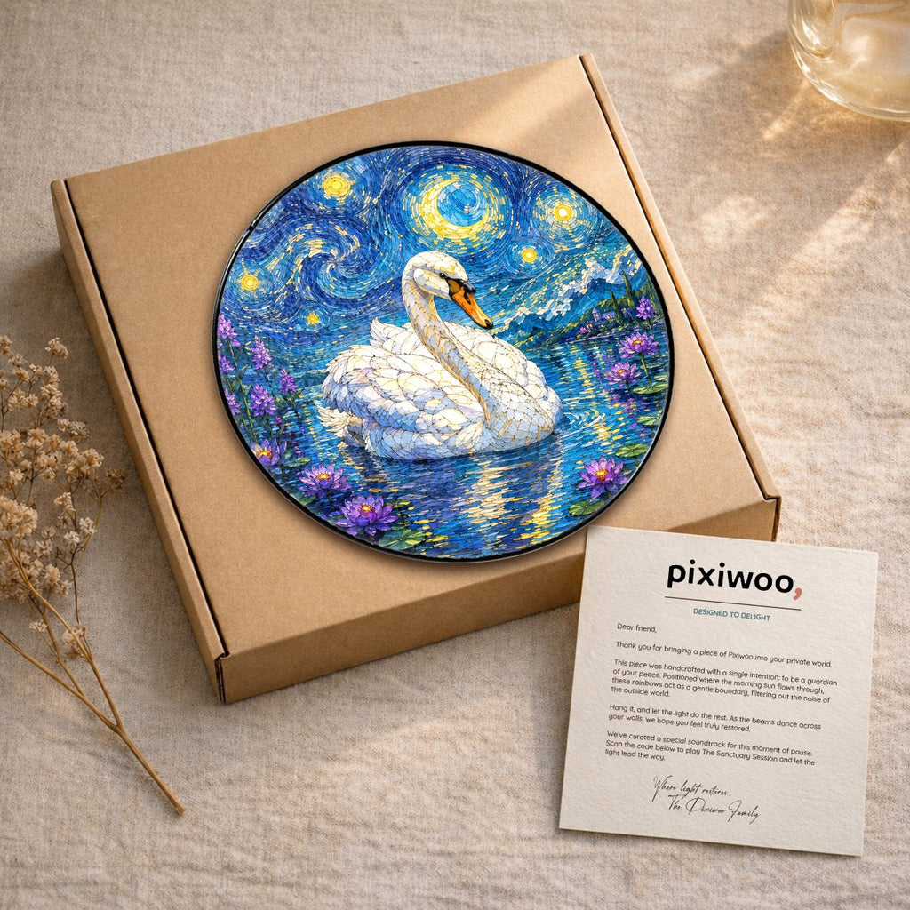 Suncatcher with Pixiwoo gift box and thank you card