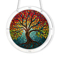Tree of life acrylic puzzle suncatcher