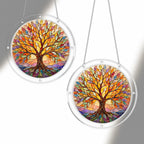 Tree of Life Acrylic Puzzle Suncatcher
