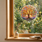 Tree of Life Acrylic Puzzle Suncatcher