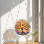 Tree of Life Acrylic Puzzle Suncatcher