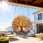Tree of Life Acrylic Puzzle Suncatcher