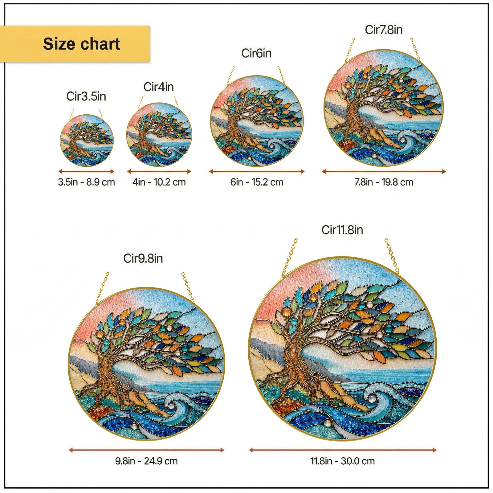 Tree of life suncatcher view 12