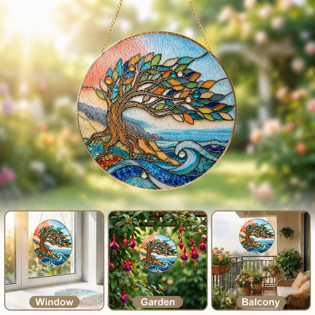 Tree of life suncatcher view 13