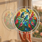Garden Songbird Acrylic Puzzle Suncatcher