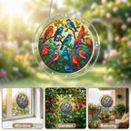 Garden Songbird Acrylic Puzzle Suncatcher