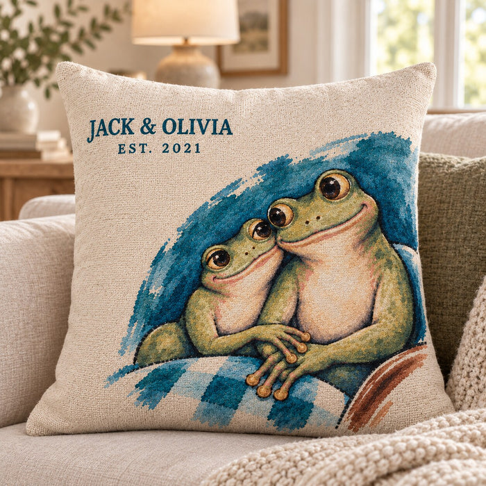 Under One Blanket Woven pillow